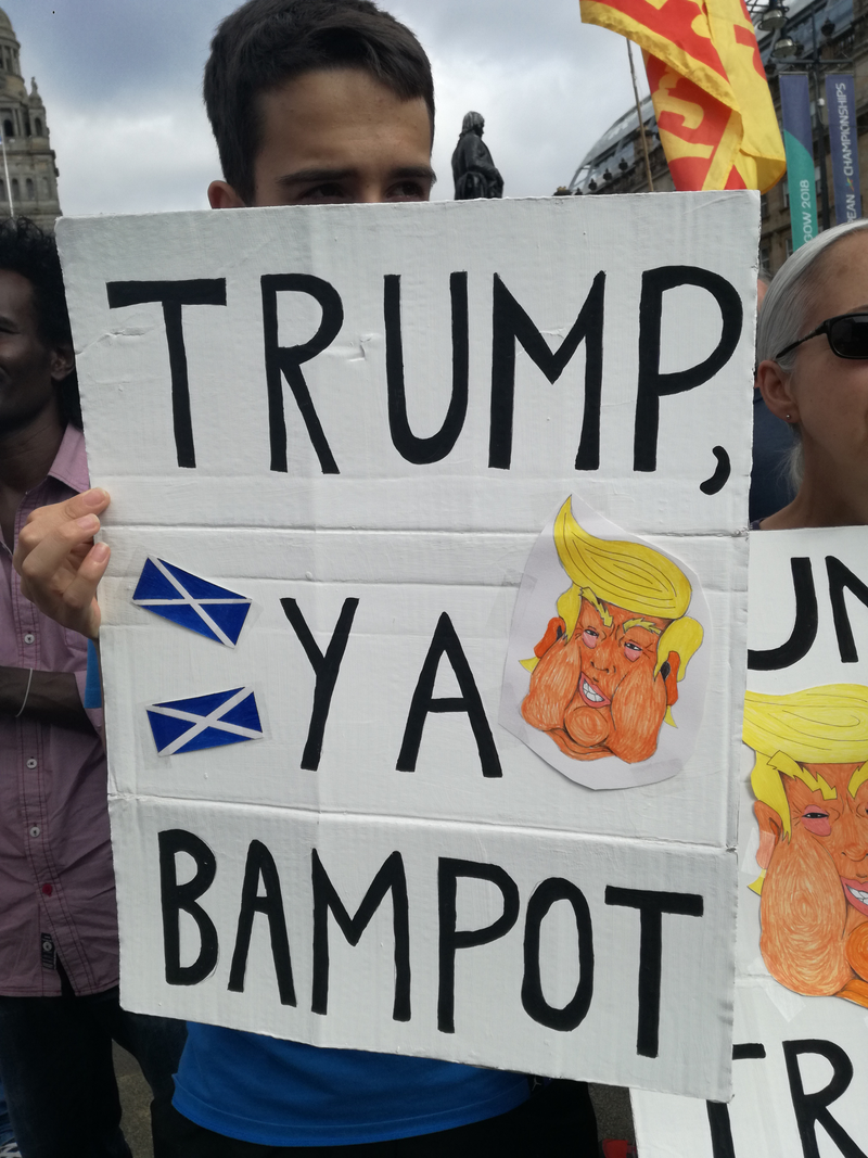 Illustration for article titled Scottish anti-Trump photo dump (long and comprehensive!)
